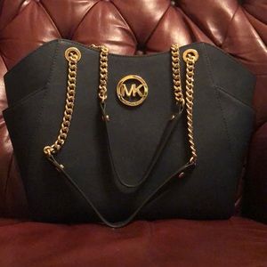 New Navy Blue Michael Kors purse